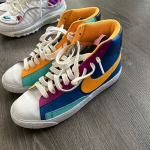 Nike Blazer Mid "Aurora Puple Orange"